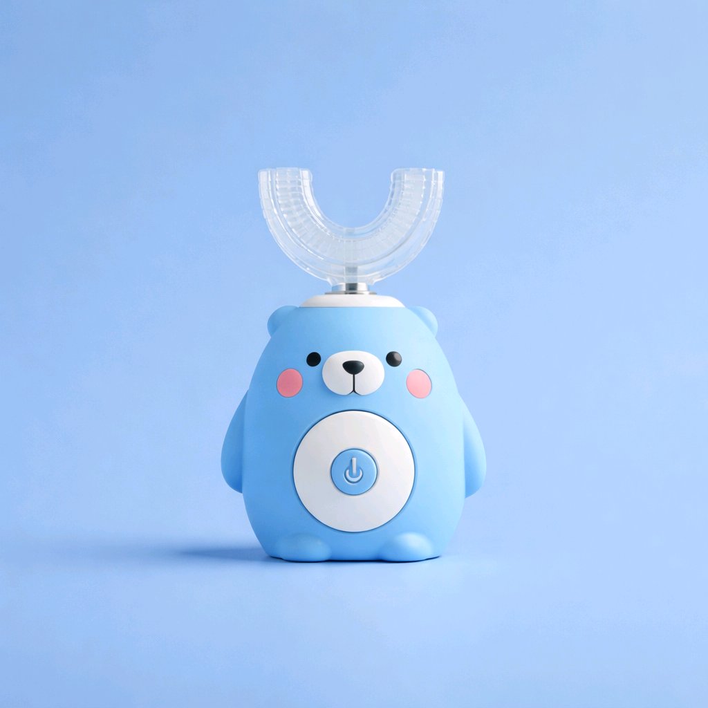360° Sonic U-Shaped Electric Toothbrush for Kids