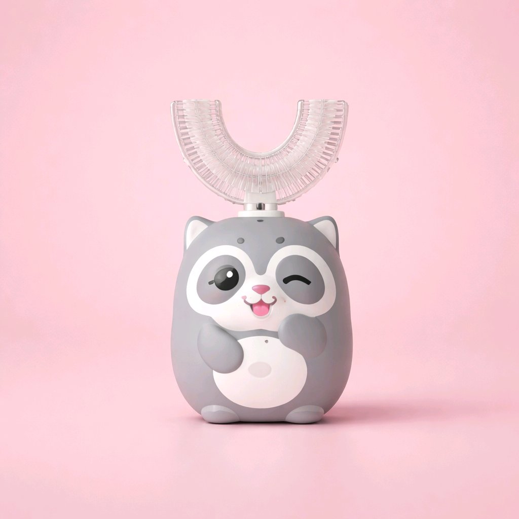 360° Sonic U-Shaped Electric Toothbrush for Kids
