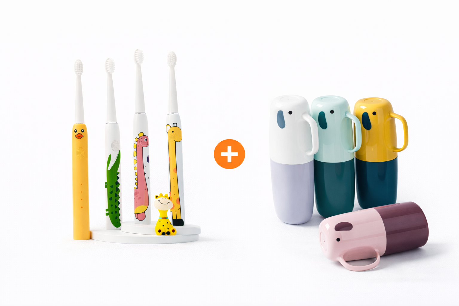 Animal Brush & Carry Case Bundle