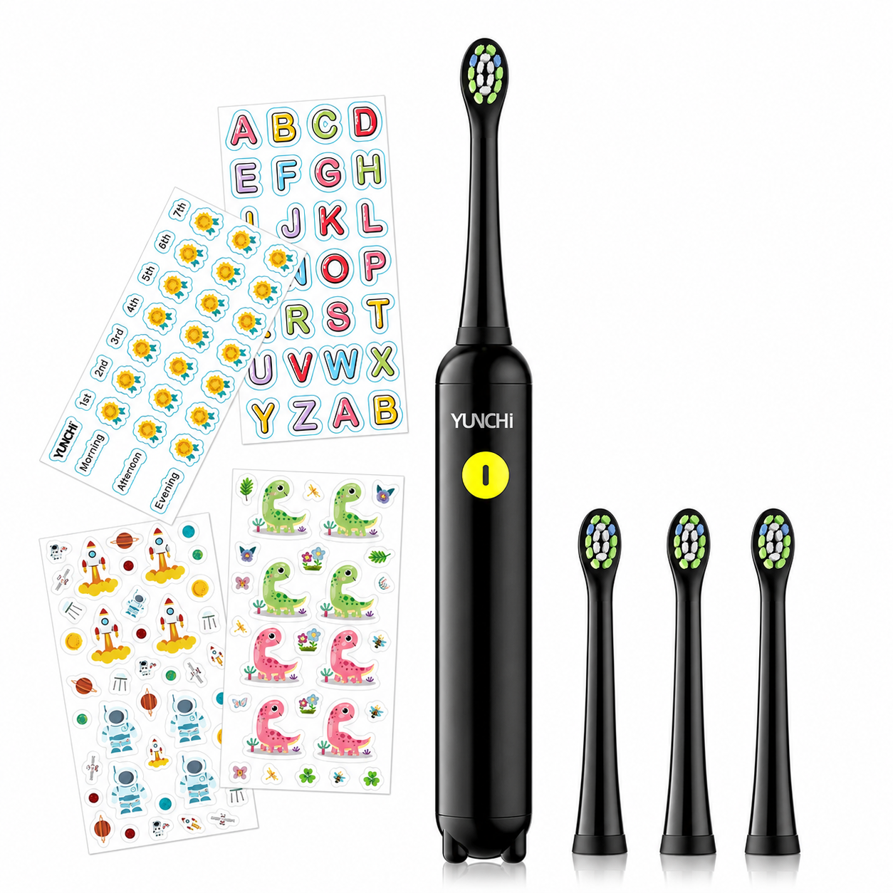 Kids Personalised Electric Toothbrush & 3 Heads