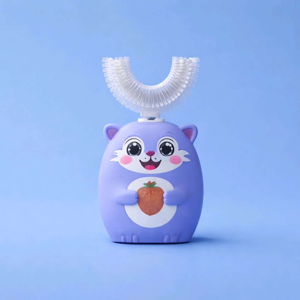 360° Sonic U-Shaped Electric Toothbrush for Kids