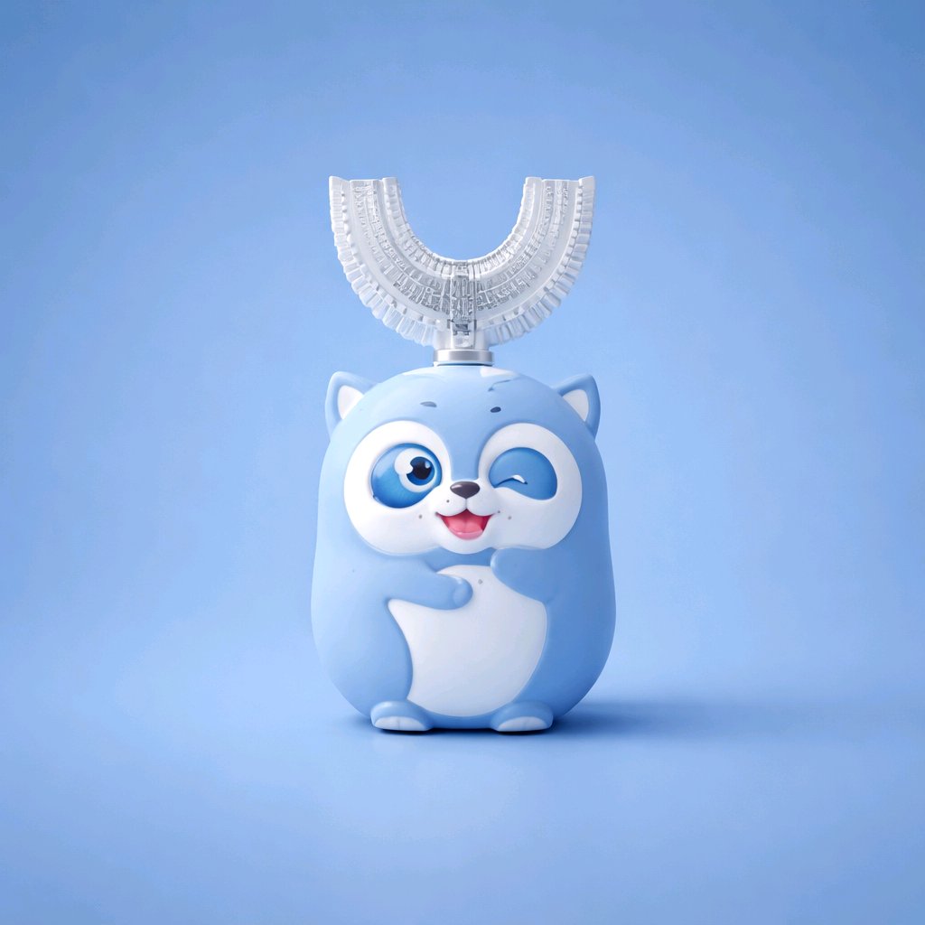 360° Sonic U-Shaped Electric Toothbrush for Kids