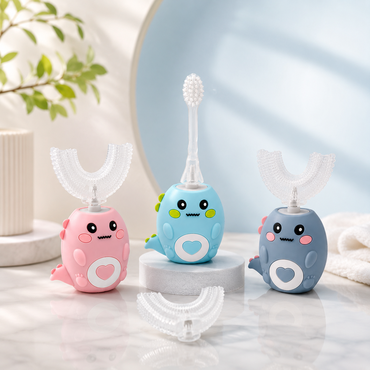 U Brush & Spare Heads Bundle