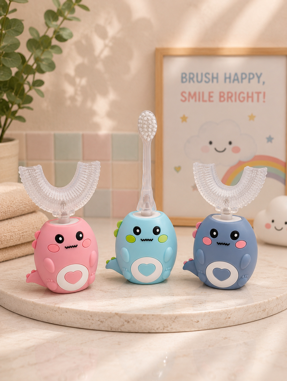 360° U-Shaped Electric Toothbrush
