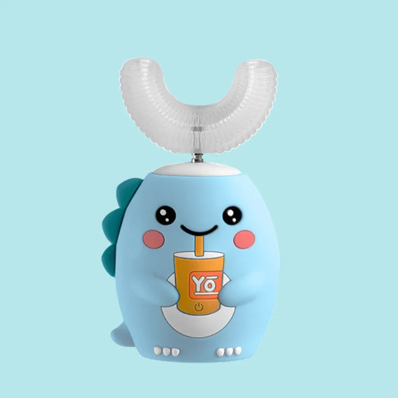 360° Sonic U-Shaped Electric Toothbrush for Kids